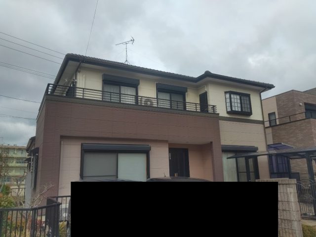【雨天中止】北九州市小倉南区田原新町:K様 外壁塗装及びその他塗装工事