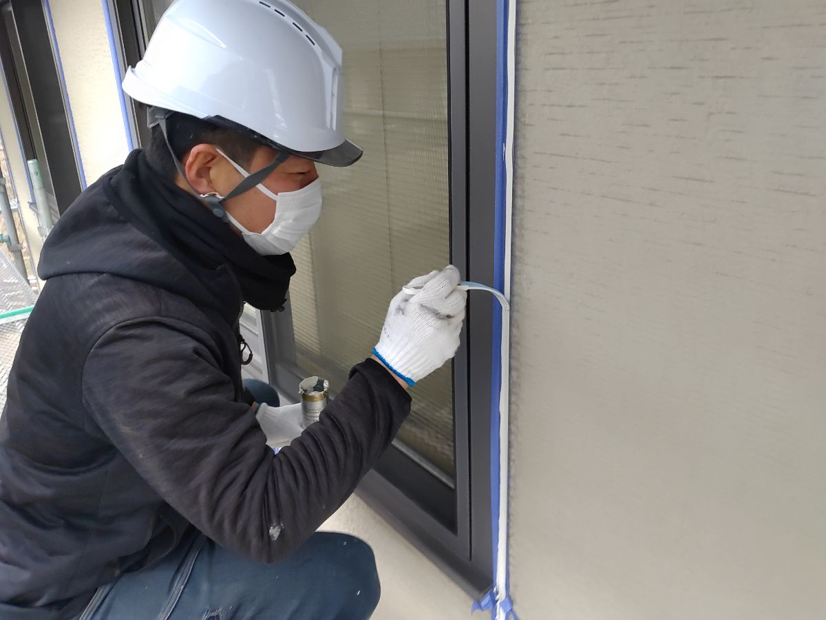 【工事5日目】小倉南区：匿名希望様　外壁塗装・屋根塗装及びその他塗装工事