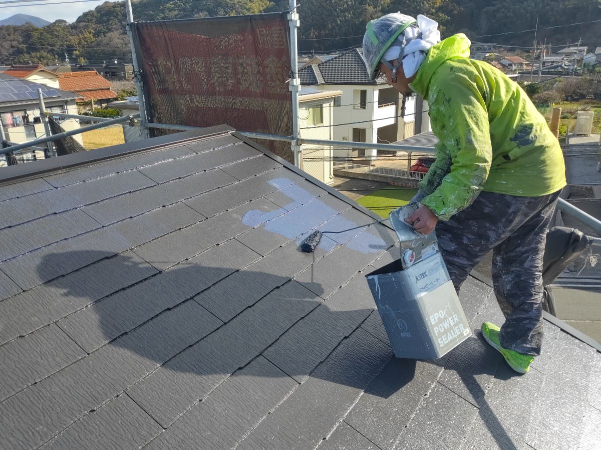【工事13日目】北九州市小倉南区　T様　外壁塗装・屋根塗装・その他塗装工事及び