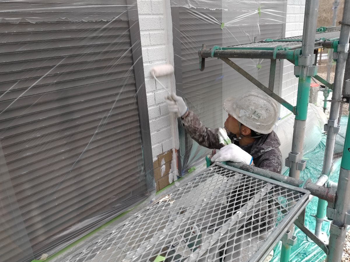 【工事12日目】小倉南区:匿名希望様 外壁塗装・屋根塗装及びその他塗装工事