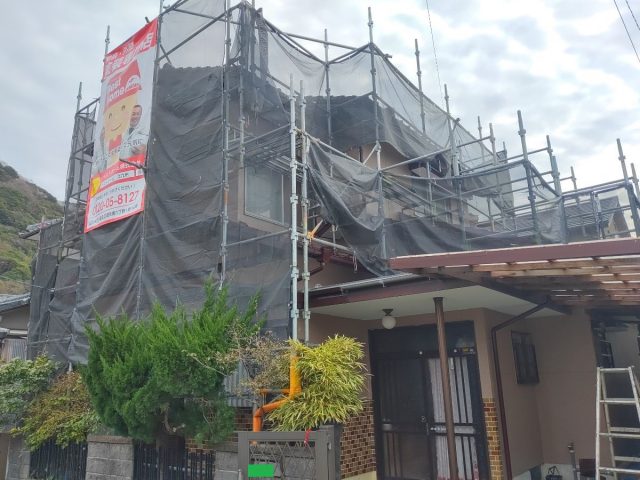 【お休み】北九州市小倉南区徳吉東 T様 外壁塗装・屋根塗装・その他塗装工事及び