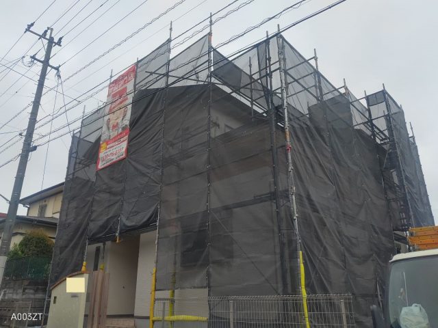 【工事1日目】北九州市小倉南区山手:M様 屋根カバー工法