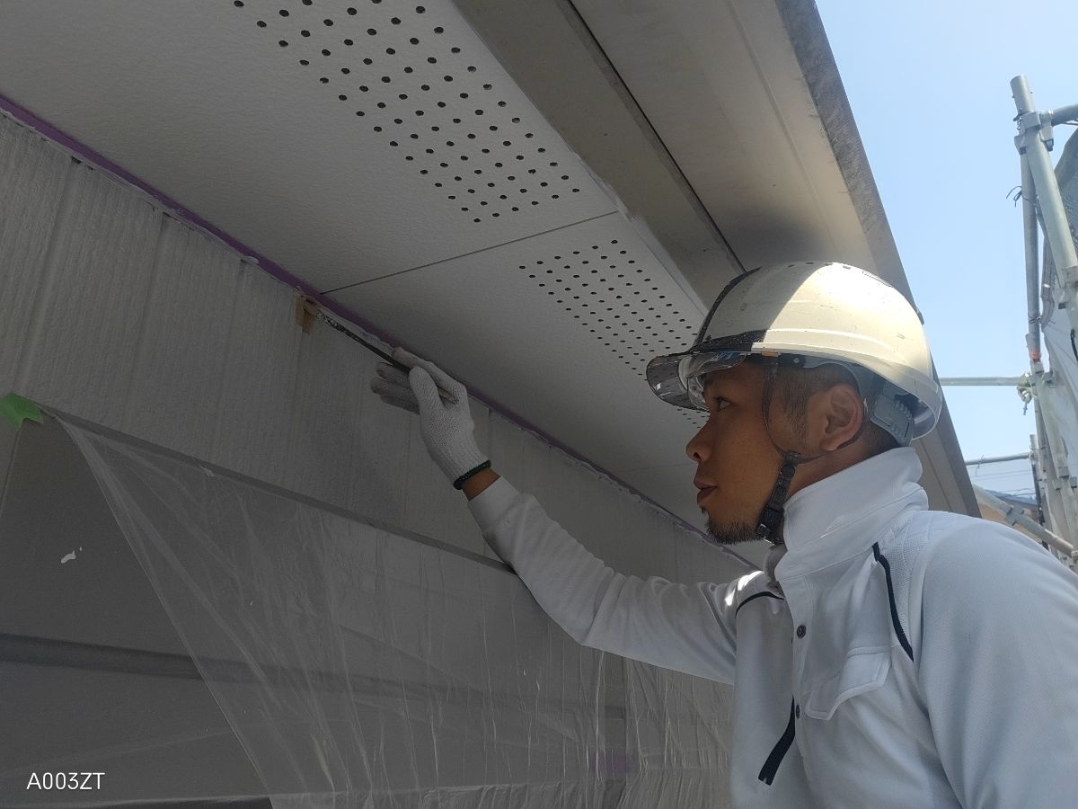 【工事7日目】北九州市小倉北区篠崎:K様 外壁塗装・屋根塗装 及び その他塗装工事