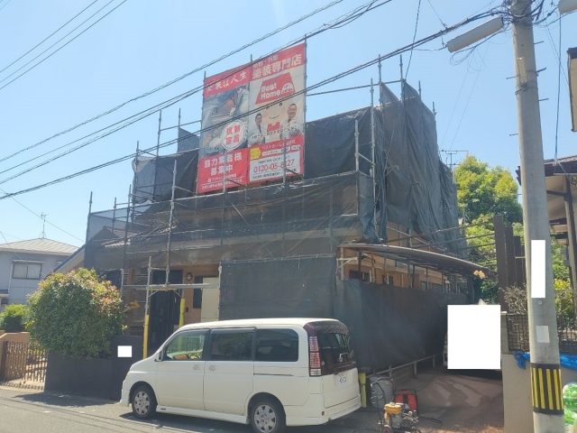 【雨天中止】北九州市小倉南区:O様 外壁塗装及びその他塗装工事