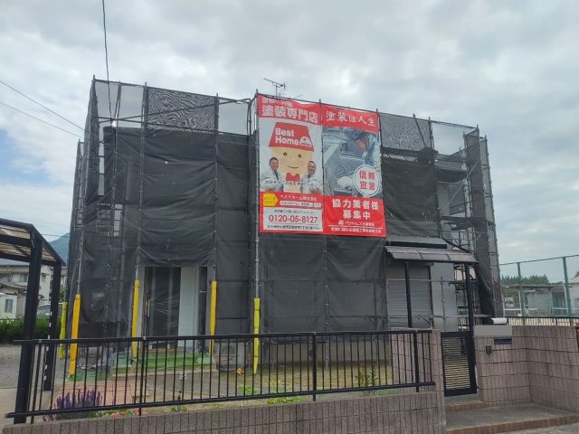 【雨天中止】小倉南区 U様 外壁塗装・屋根塗装・その他塗装工事