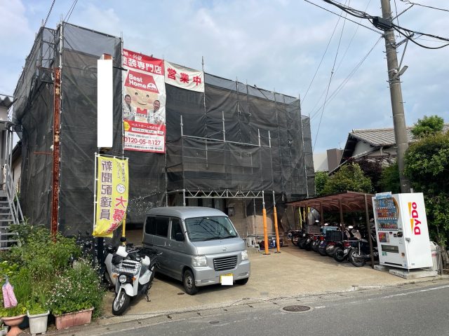 【雨天中止】福岡市博多区:N様 外壁塗装・屋根塗装、その他塗装工事