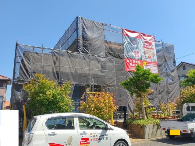 【雨天中止】北九州市小倉南区:K様 外壁塗装・屋根塗装 及び その他塗装工事