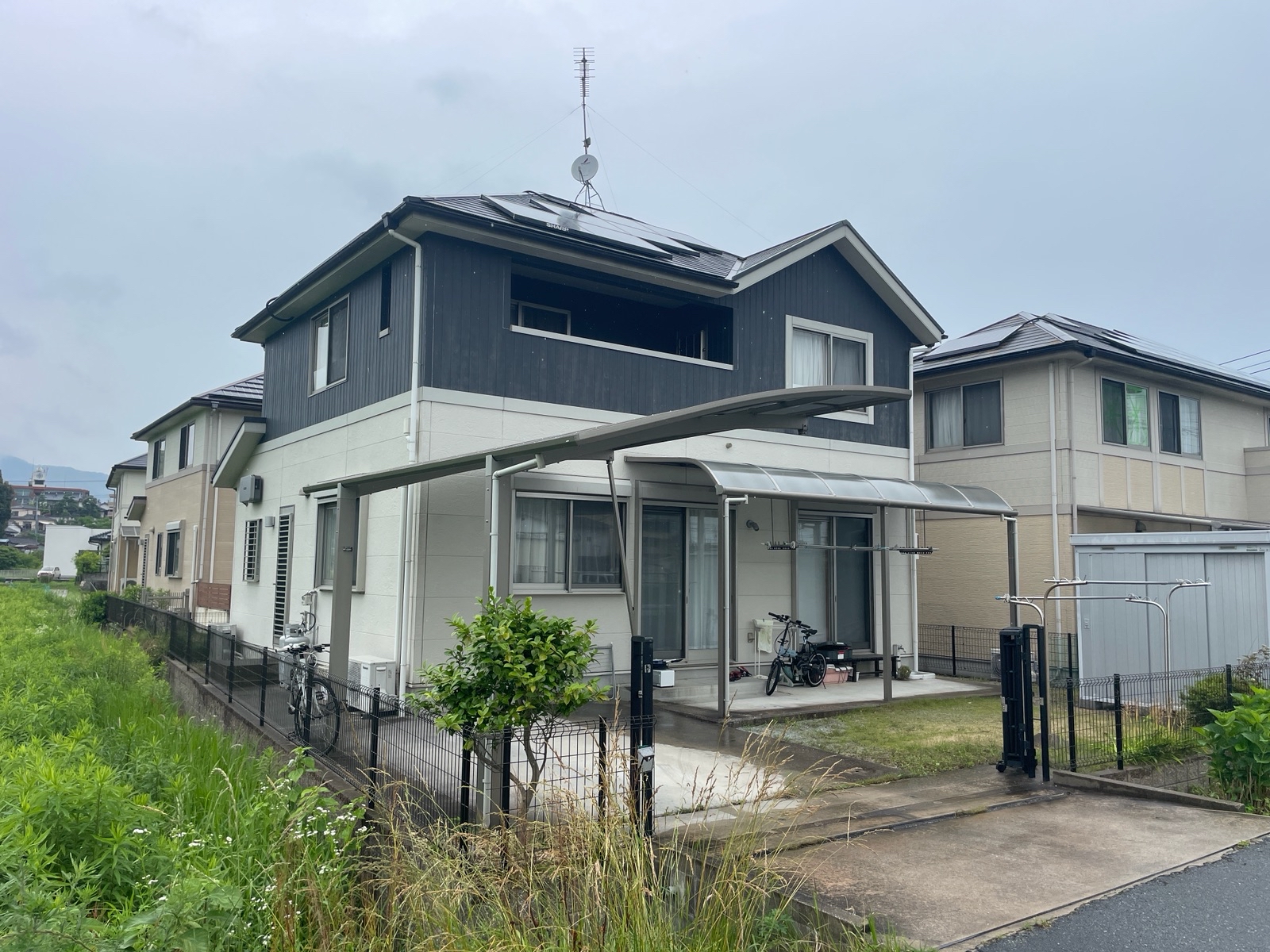 【ご挨拶】飯塚市:S様 外壁塗装・屋根塗装、その他塗装工事