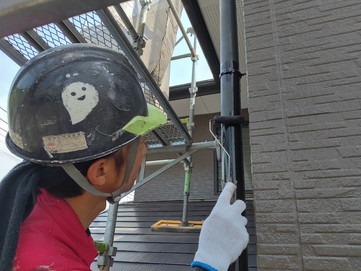 【工事10日目】北九州市:H様 外壁塗装・屋根塗装 及び その他塗装工事