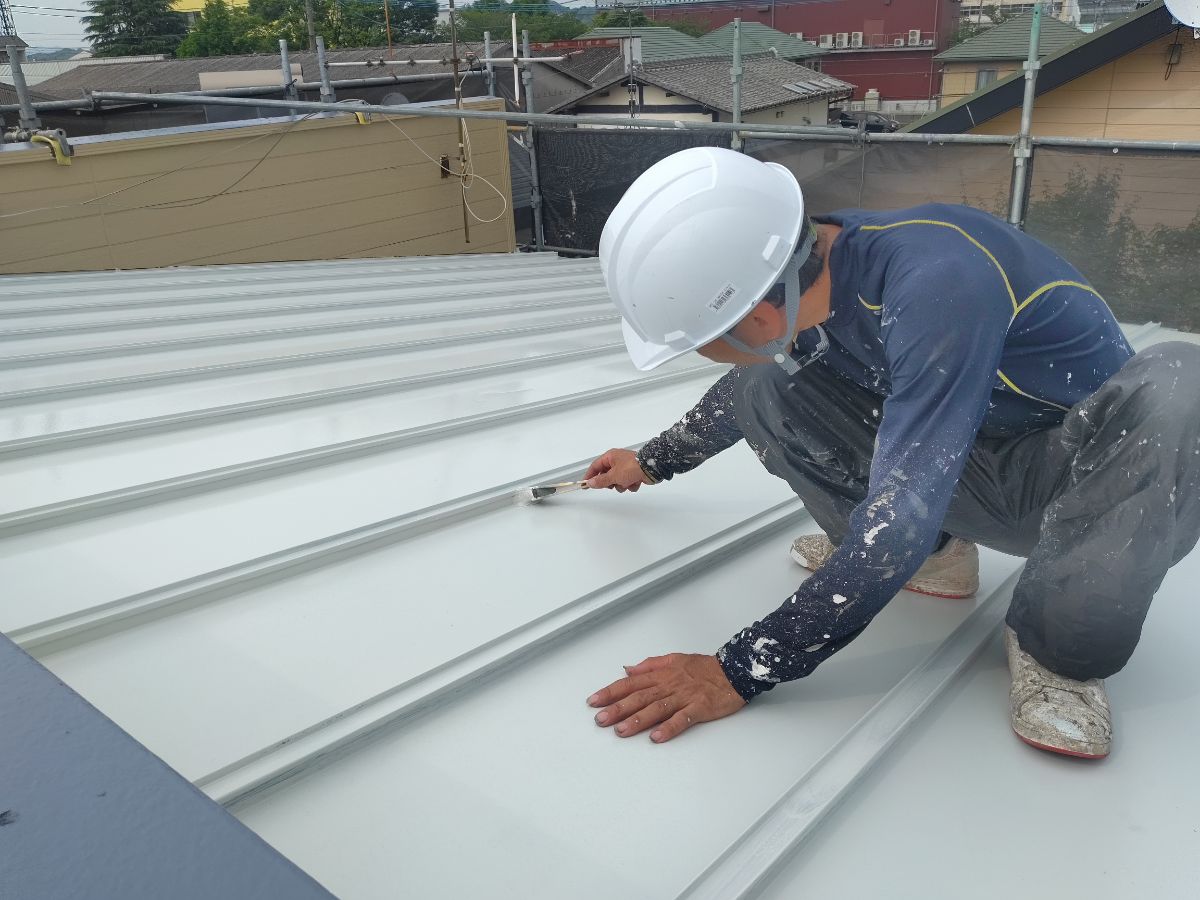 【工事13日目】福岡市博多区:N様 外壁塗装・屋根塗装、その他塗装工事