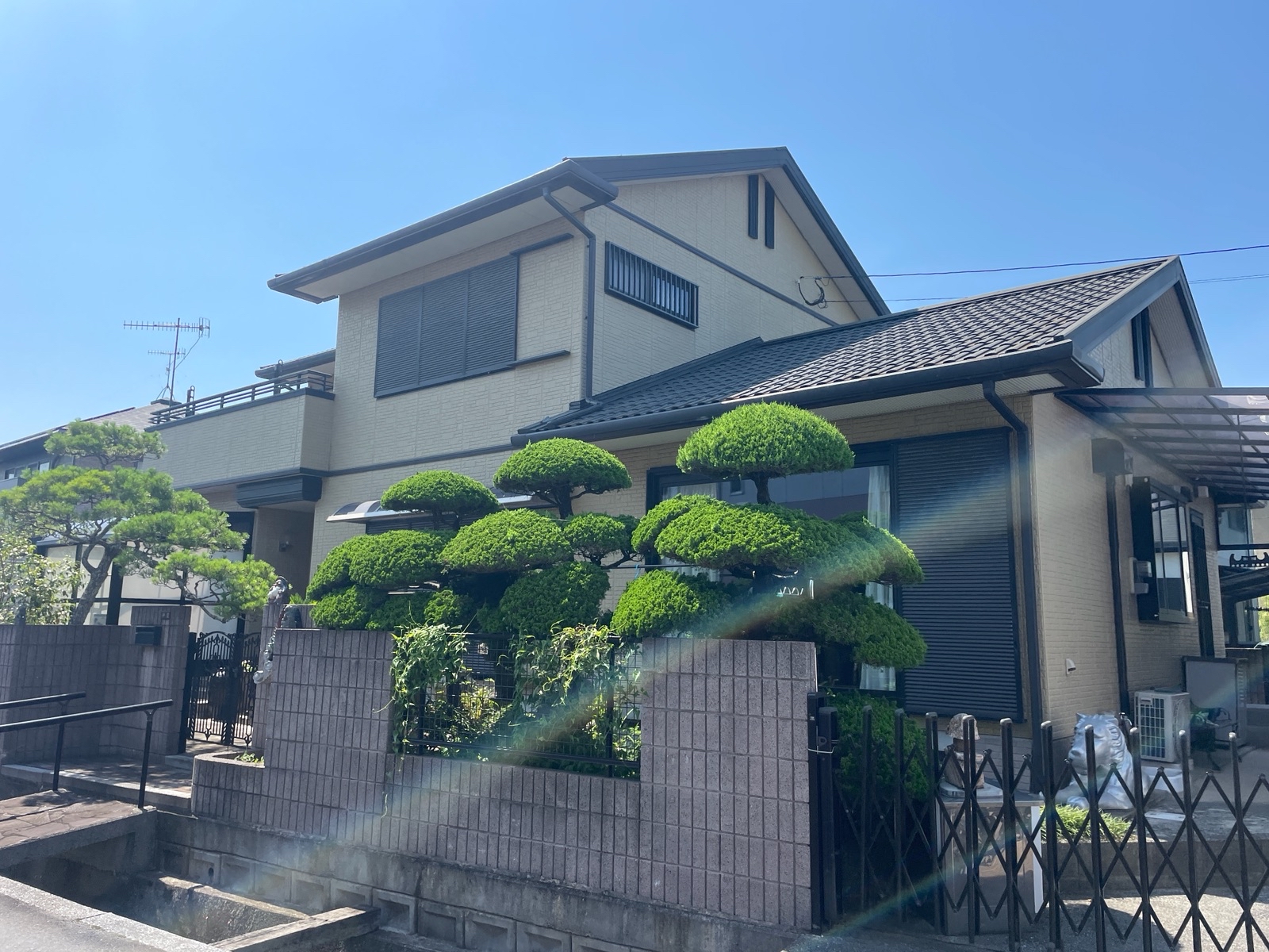 【ご挨拶】行橋市西宮:N様 外壁塗装・屋根塗装、その他塗装工事