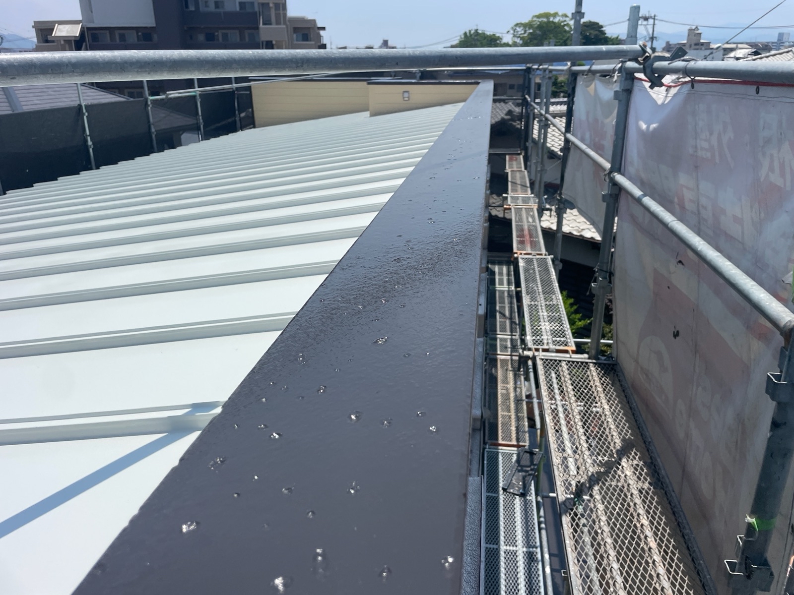 【工事15日目】福岡市博多区:N様 外壁塗装・屋根塗装、その他塗装工事