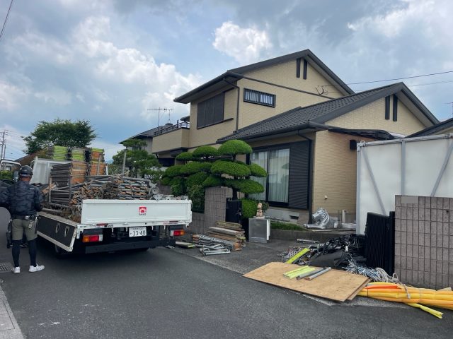 【雨天中止】行橋市西宮:N様 外壁塗装・屋根塗装、その他塗装工事