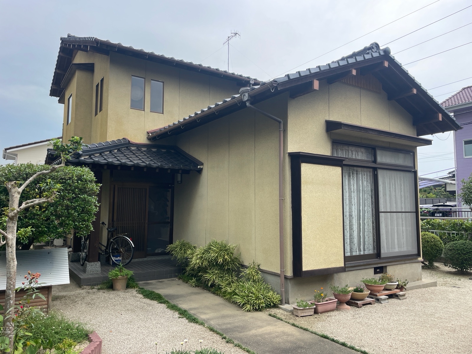 【ご挨拶】京都郡苅田町:Y様 外壁塗装・その他塗装工事