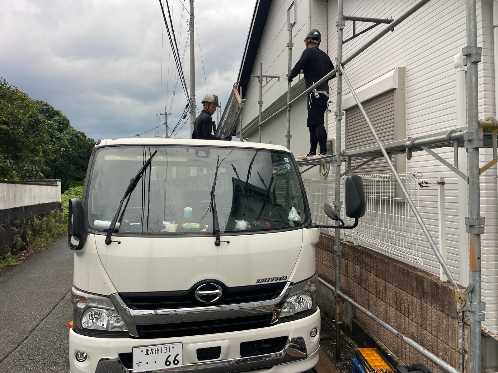 【工事13日目】田川郡:法人様 外壁塗装・屋根塗装、その他塗装工事