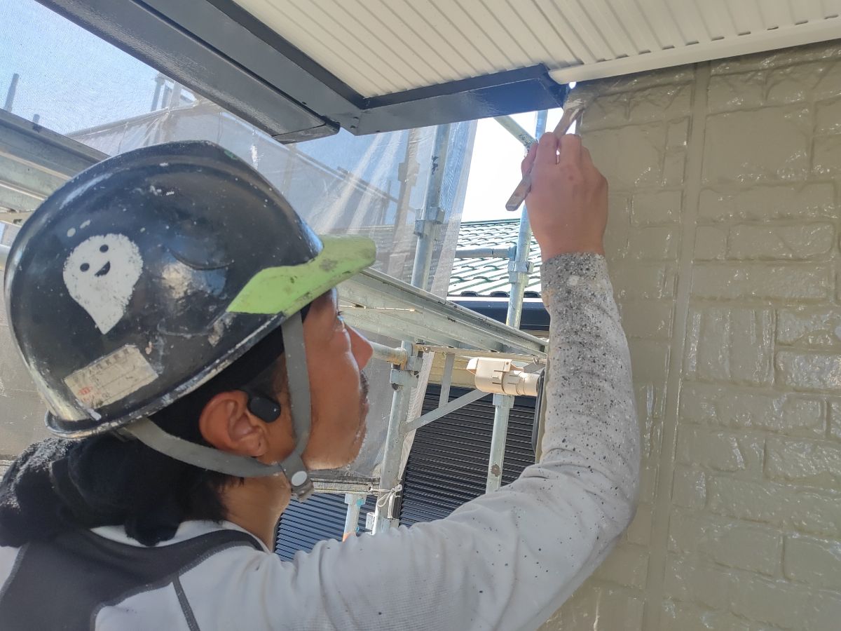 【工事19日目】行橋市西宮市:N様 外壁塗装・屋根塗装、その他塗装工事
