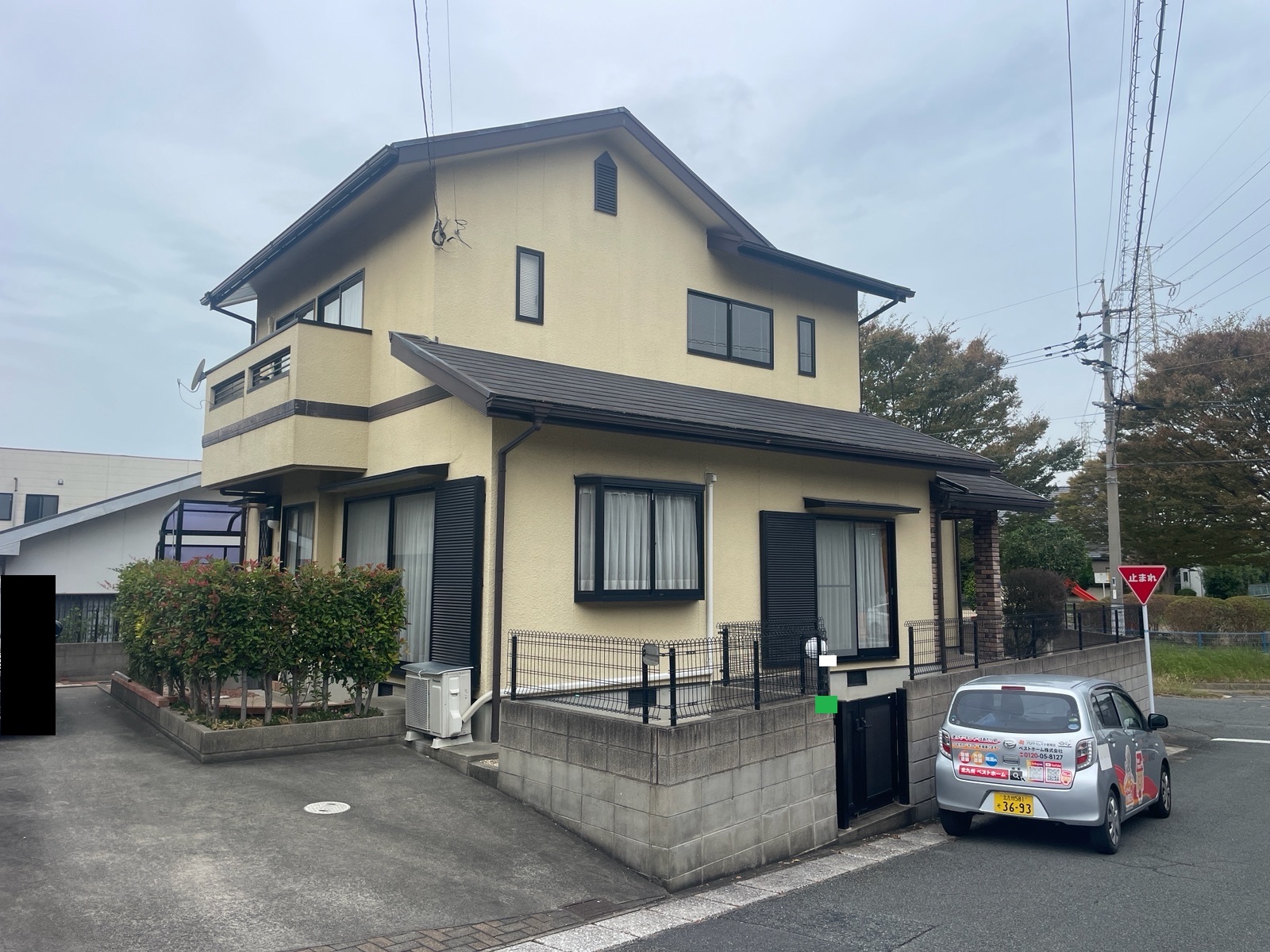【ご挨拶】北九州市八幡西区：I様　屋根塗装・外壁塗装　及び　その他塗装工事