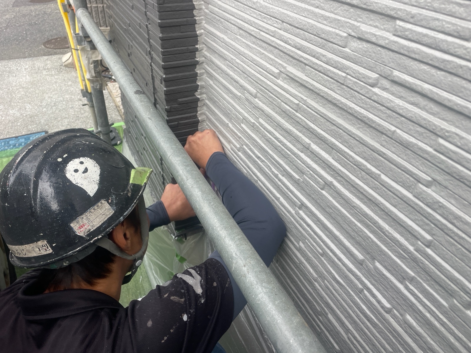 【工事10日目】北九州市小倉南区：匿名希望様　外壁塗装・屋根塗装　及び　その他塗装工事