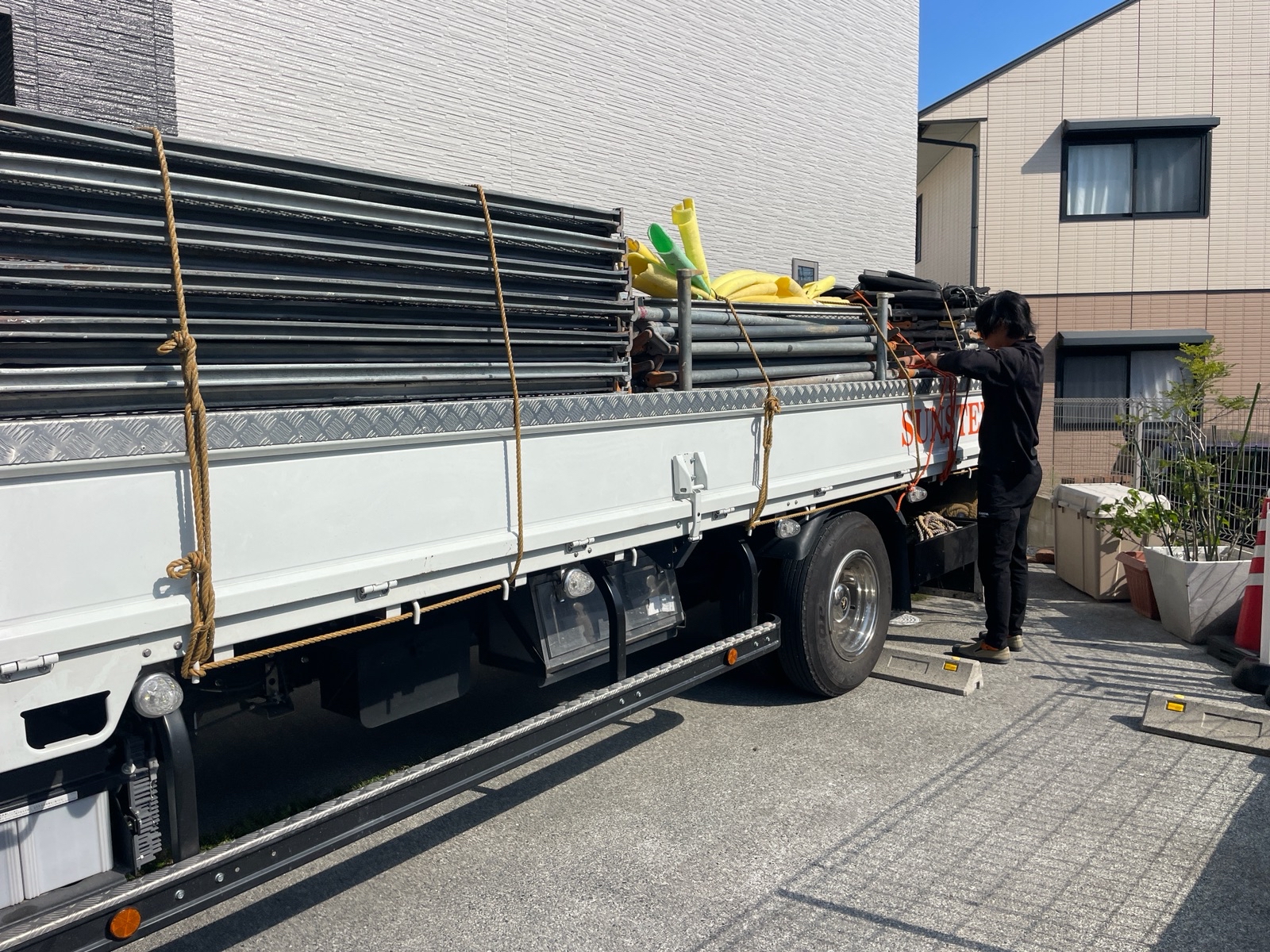 【工事13日目】北九州市小倉南区:匿名希望様 外壁塗装・屋根塗装 及び その他塗装工事