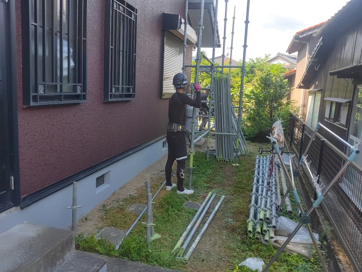 【工事26日目】北九州市小倉南区:I様 外壁塗装 及び その他塗装工事