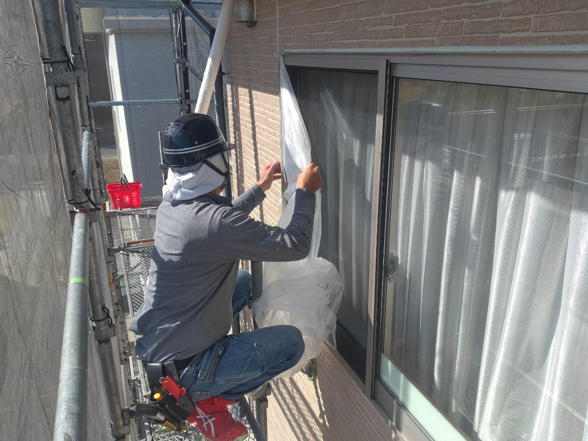 【工事6日目】北九州市小倉南区:Y様 外壁塗装・屋根塗装 及び その他塗装工事