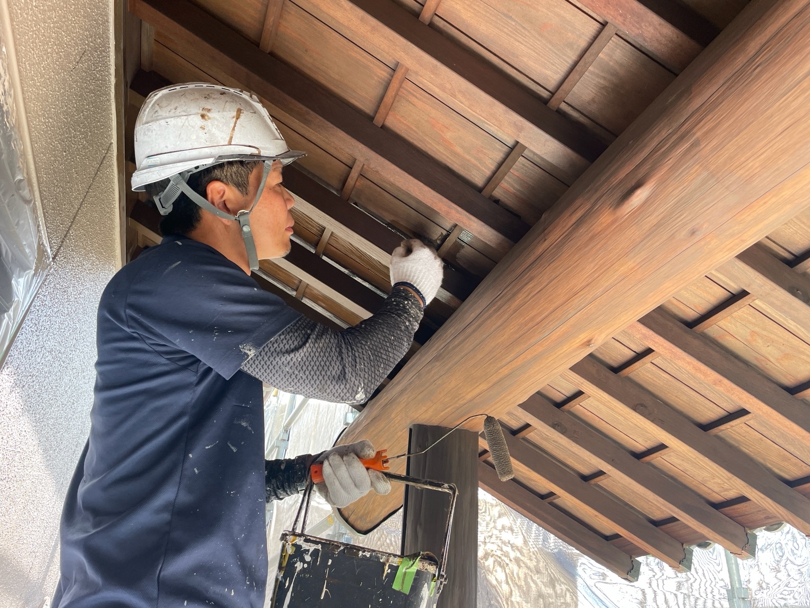 【工事11日目】北九州市八幡西区:匿名希望様 外壁塗装 及び その他塗装工事