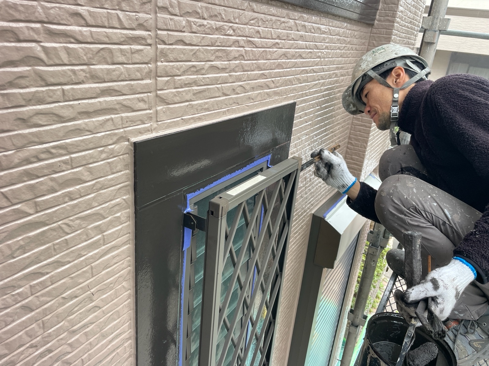 【工事20日目】北九州市小倉北区:匿名希望様 屋根外壁塗装 及び その他塗装工事