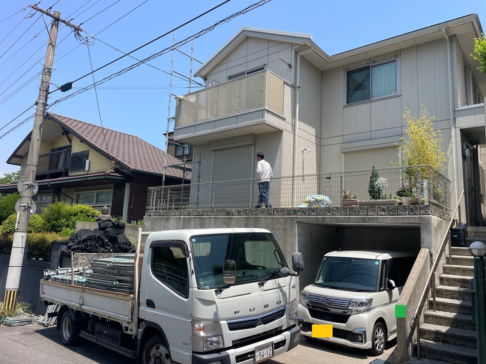 北九州市戸畑区：匿名希望様　屋根・外壁塗装及びその他塗装工事
