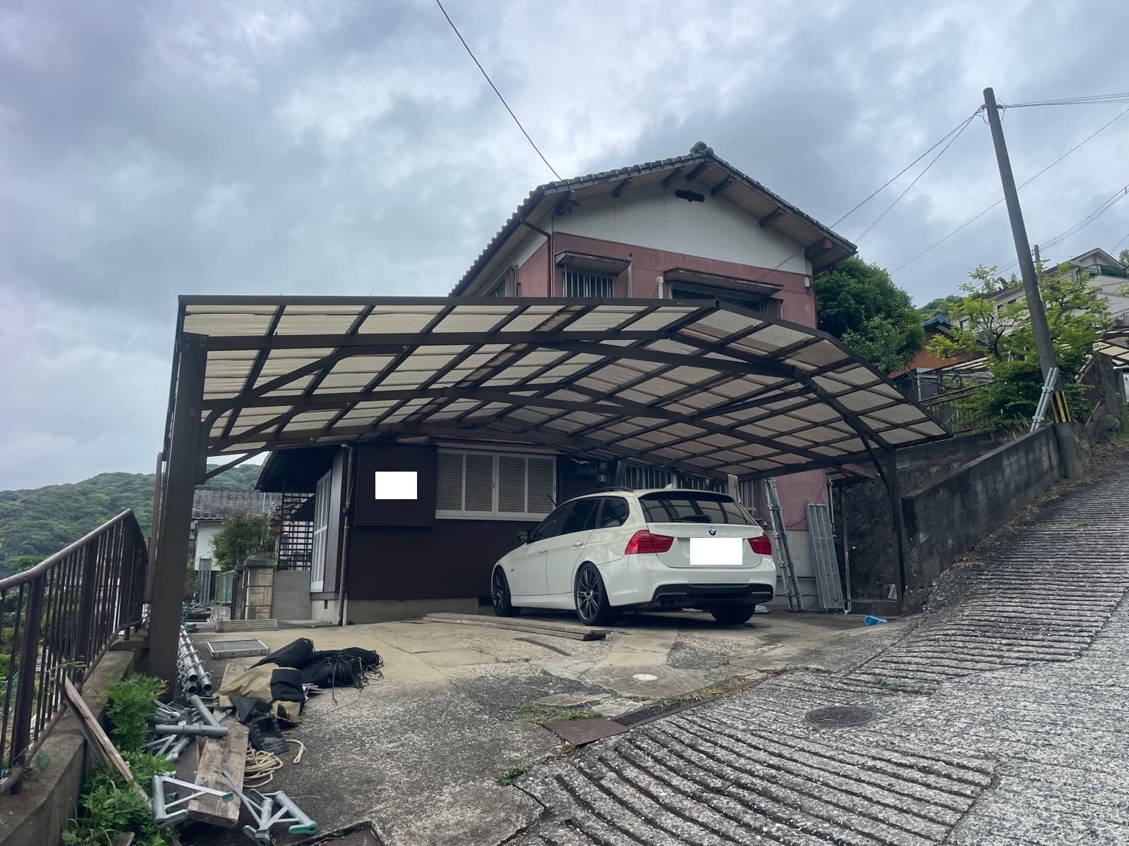 北九州市若松区：匿名希望様　外壁塗装及びその他塗装工事