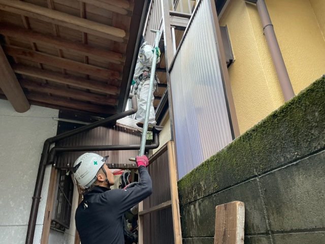 【工事1日目】北九州市小倉南区徳吉東 F様 屋根塗装工事