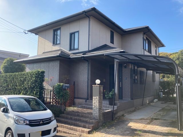 北九州市小倉南区:匿名希望様 外壁塗装・屋根カバー工法 及び その他塗装工事